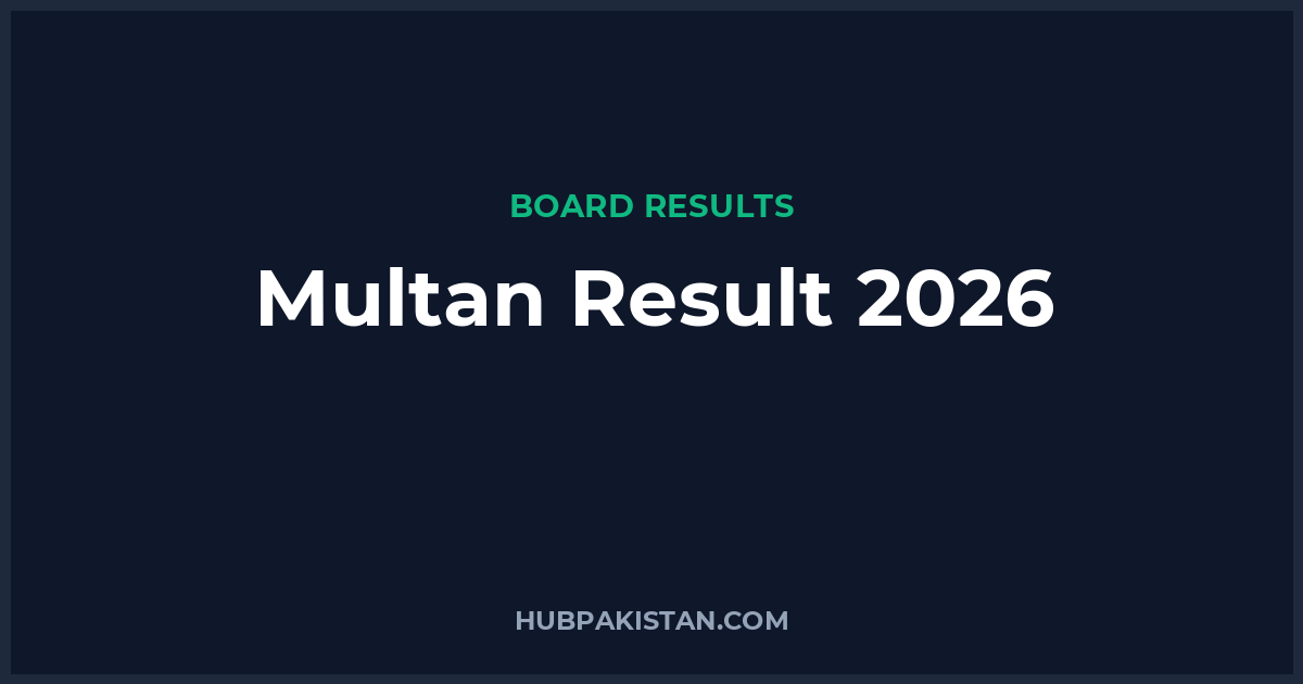 Multan Board Result Date 2026 (All Classes)