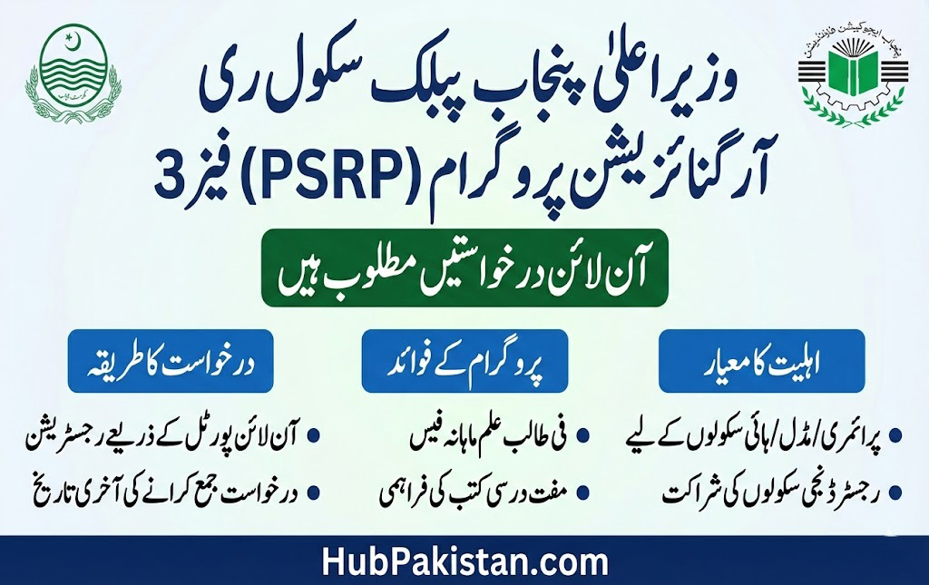 CM Punjab PEF PSRP Phase 3: Apply Online to Manage Govt Schools (Complete Guide)