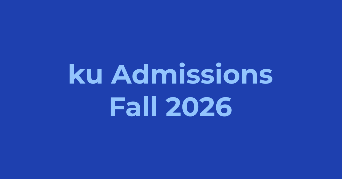 Karachi University (KU) Admissions Fall 2026 - Apply Online, Schedule & Deadlines
